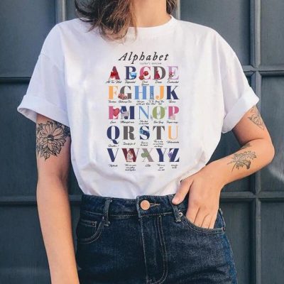 Alphabet Tay Version 3 Graphic Shirt Alphabet For Teacher TShirt Sweatshirt Hoodie