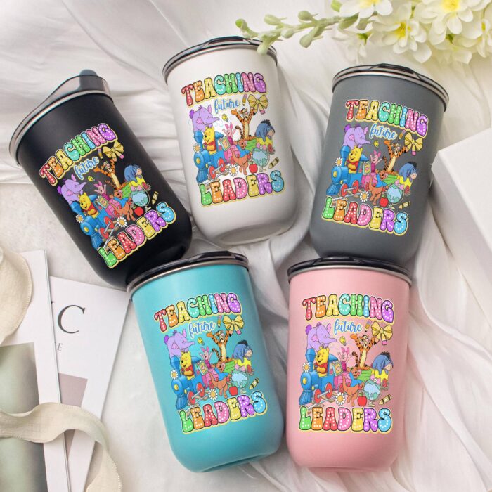 First Day Of School Teaching Future Leaders 20oz Tumbler – Teacher Gift, Classroom Drink Cup
