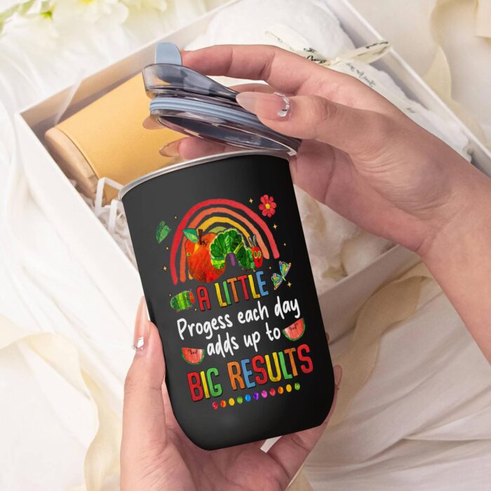 The Very Hungry Caterpillar 20oz Tumbler – Cute Book Lover Gift, Kids Reading Drink Cup